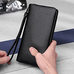 Leather wallet for Mobile Phone