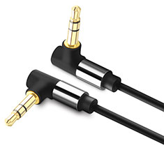 3.5mm Male to Male Stereo Aux Auxiliary Audio Extension Cable A09 for Apple MacBook Pro 13 Black