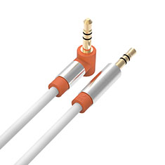 3.5mm Male to Male Stereo Aux Auxiliary Audio Extension Cable A11 for Apple MacBook Pro 13 Orange