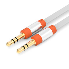 3.5mm Male to Male Stereo Aux Auxiliary Audio Extension Cable A12 for Apple MacBook Pro 13 Orange