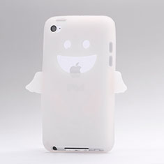 Angel Rubber Silicone Soft Case for Apple iPod Touch 4 White