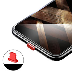 Anti Dust Cap Lightning Jack Plug Cover Protector Plugy Stopper Universal H02 for Apple iPhone Xs Red