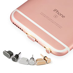 Anti Dust Cap Lightning Jack Plug Cover Protector Plugy Stopper Universal J04 for Apple iPad 4 Gold