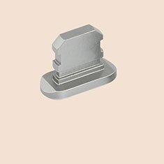 Anti Dust Cap Lightning Jack Plug Cover Protector Plugy Stopper Universal J06 for Apple iPhone 12 Mini Gray
