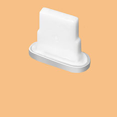 Anti Dust Cap Lightning Jack Plug Cover Protector Plugy Stopper Universal J07 for Apple iPad Mini 5 (2019) Silver