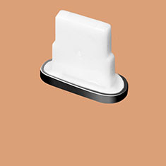 Anti Dust Cap Lightning Jack Plug Cover Protector Plugy Stopper Universal J07 for Apple iPhone 14 Plus Black