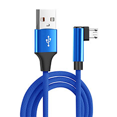 Charger Micro USB Data Cable Charging Cord Android Universal M04 Blue