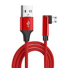 Charger Micro USB Data Cable Charging Cord Android Universal M04 for Oppo A56S 5G Red