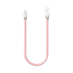 Charger USB Data Cable Charging Cord C06 for Apple iPhone 11 Pro Pink