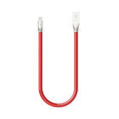 Charger USB Data Cable Charging Cord C06 for Apple iPhone 13 Mini Red