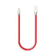 Charger USB Data Cable Charging Cord C06 for Apple iPhone 14 Plus Red