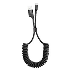 Charger USB Data Cable Charging Cord C08 for Apple iPad 10.2 (2020) Black