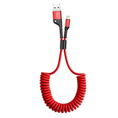 Charger USB Data Cable Charging Cord C08 for Apple iPhone Xs Red