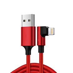 Charger USB Data Cable Charging Cord C10 for Apple iPad 10.2 (2020) Red