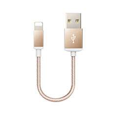 Charger USB Data Cable Charging Cord D18 for Apple iPhone 14 Gold