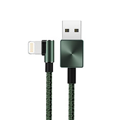 Charger USB Data Cable Charging Cord D19 for Apple iPad 2 Green
