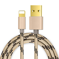 Charger USB Data Cable Charging Cord L01 for Apple iPhone 11 Pro Gold