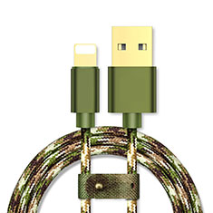 Charger USB Data Cable Charging Cord L03 for Apple iPad 10.2 (2020) Green