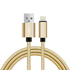 Charger USB Data Cable Charging Cord L07 for Apple iPad Air 2 Gold