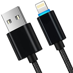 Charger USB Data Cable Charging Cord L13 for Apple iPhone 5C Black
