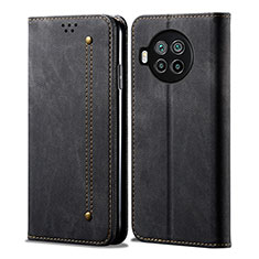 Cloth Case Stands Flip Cover B01S for Xiaomi Mi 10i 5G Black