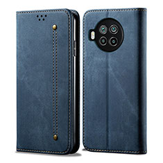 Cloth Case Stands Flip Cover B01S for Xiaomi Mi 10T Lite 5G Blue
