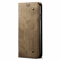 Cloth Case Stands Flip Cover H01 for Oppo Reno3 Pro Orange