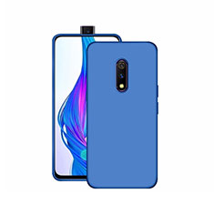 Custodia Silicone Ultra Sottile Morbida Cover S02 per Oppo Realme X Blu