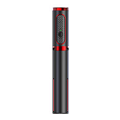 Extendable Folding Handheld Selfie Stick Tripod Bluetooth Remote Shutter Universal T27 Black
