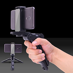 Extendable Folding Wired Handheld Selfie Stick Universal S21 for Xiaomi Redmi 9AT Black