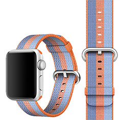 Fabric Bracelet Band Strap for Apple iWatch 3 38mm Orange