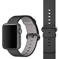 Fabric Bracelet Band Strap for Apple iWatch 42mm Black