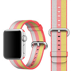 Fabric Bracelet Band Strap for Apple iWatch 5 44mm Red