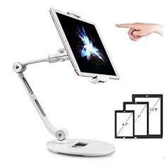 Flexible Tablet Stand Mount Holder Universal H08 for Apple iPad Air 5 10.9 2022 White