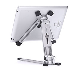 Flexible Tablet Stand Mount Holder Universal K19 for Huawei MediaPad M3 Lite 10.1 BAH-W09 Silver