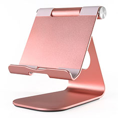 Flexible Tablet Stand Mount Holder Universal K23 for Apple iPad Pro 12.9 2022 Rose Gold