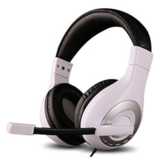 Foldable Sports Stereo Earphone Headphone H50 for LG Velvet 4G White