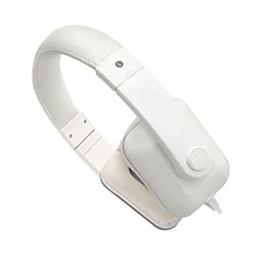 Foldable Sports Stereo Earphone Headphone H66 for Huawei Y9a White