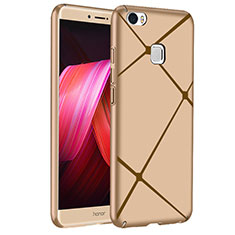 Hard Rigid Plastic Case Line Cover for Huawei Honor V8 Max Gold