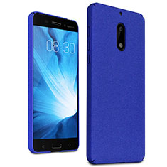 Hard Rigid Plastic Case Quicksand Cover for Nokia 6 Blue