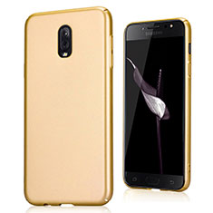 Hard Rigid Plastic Case Quicksand Cover for Samsung Galaxy C7 (2017) Gold