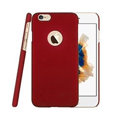 Hard Rigid Plastic Matte Finish Back Cover for Apple iPhone 6S Plus Red
