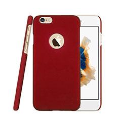 Hard Rigid Plastic Matte Finish Back Cover for Apple iPhone 6S Red