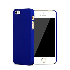 Hard Rigid Plastic Matte Finish Back Cover for Apple iPhone SE Blue