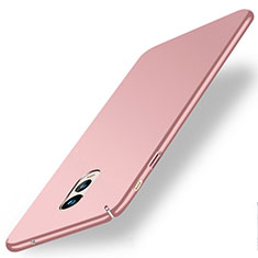 Hard Rigid Plastic Matte Finish Back Cover for Samsung Galaxy C8 C710F Rose Gold