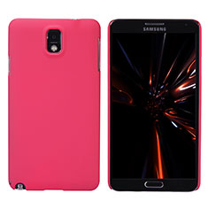 Hard Rigid Plastic Matte Finish Back Cover M02 for Samsung Galaxy Note 3 N9000 Red