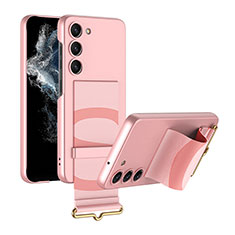 Hard Rigid Plastic Matte Finish Case Back Cover AC1 for Samsung Galaxy S23 Plus 5G Pink