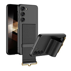 Hard Rigid Plastic Matte Finish Case Back Cover AC1 for Samsung Galaxy S24 Plus 5G Black