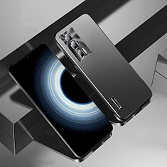 Hard Rigid Plastic Matte Finish Case Back Cover AT1 for Xiaomi Poco F5 Pro 5G Black