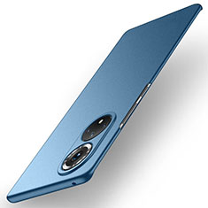 Hard Rigid Plastic Matte Finish Case Back Cover for Huawei Honor 50 Pro 5G Blue